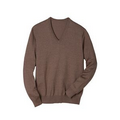 Signature Men's V-Neck Fine Gauge Sweater